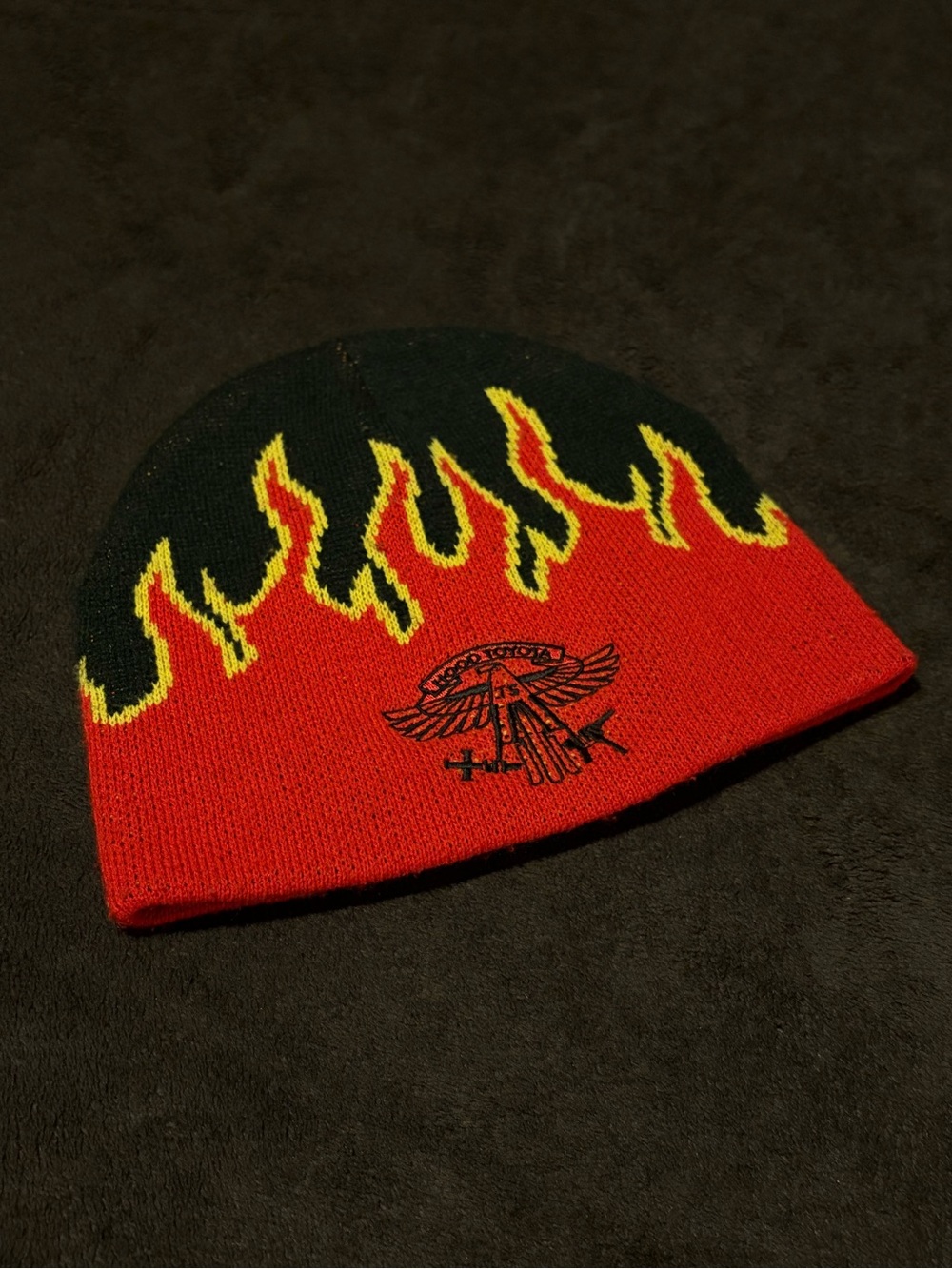 Travis Scott Birds in the Trap Sing McKnight Hood Toyota Flames Beanie